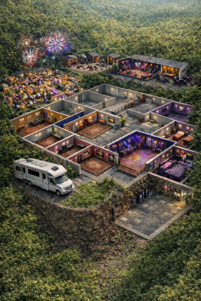 Лесной кластер и общественные пространства